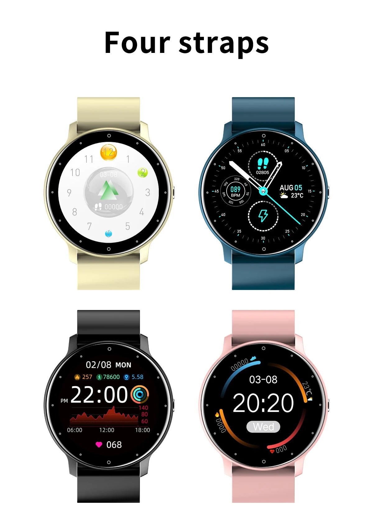 LIGE 2024 Smartwatch for Men and Women