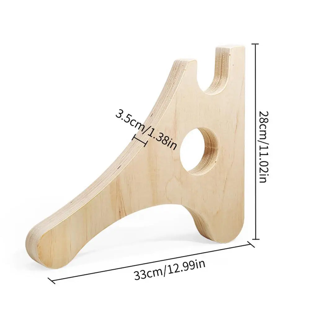 Portable Wooden Barbell Jack